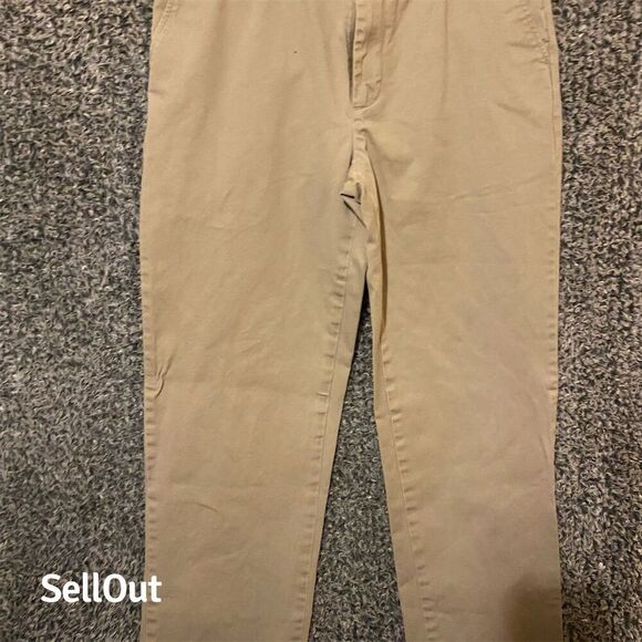 Nautica Men's Classic Fit Chino Pants Beige Size 32x32 - Picture 1 of 7